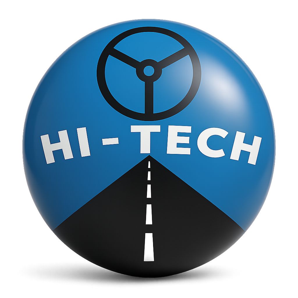 Hi Tech Driving School Logo